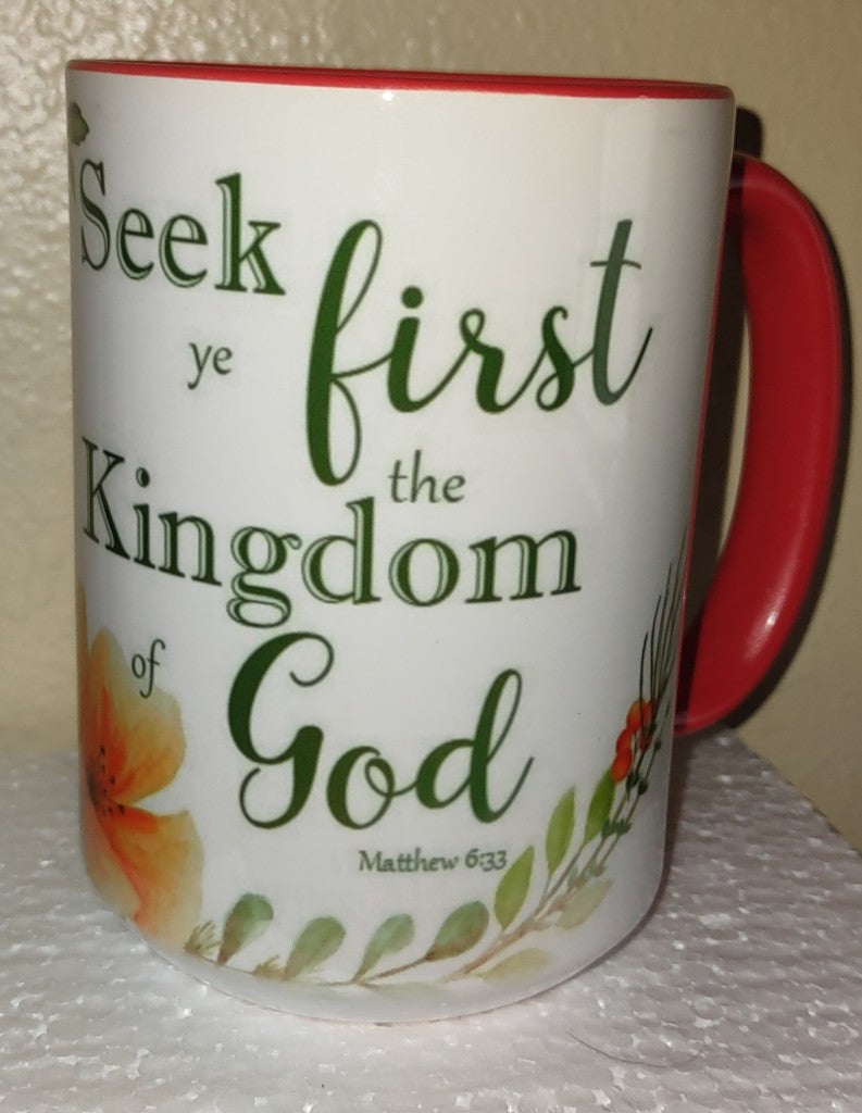 Seek The Kingdom Mugs